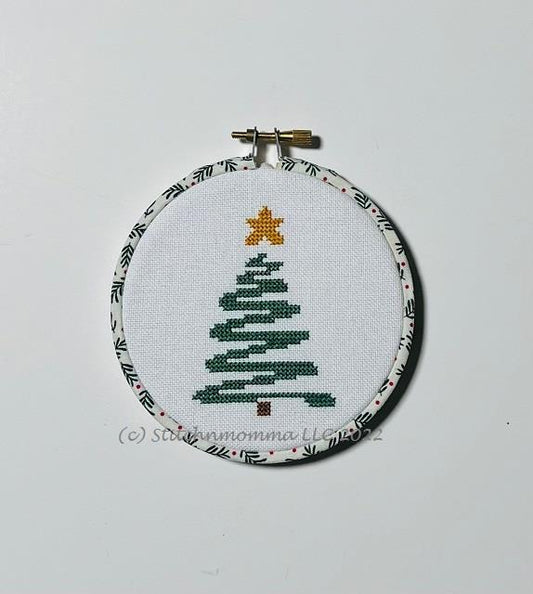 Magnificent Mini - Abstract Christmas Tree / Stitchnmomma