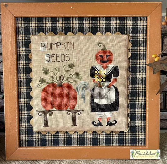 The seeds of Lady Pumpkins / Mani di Donna design