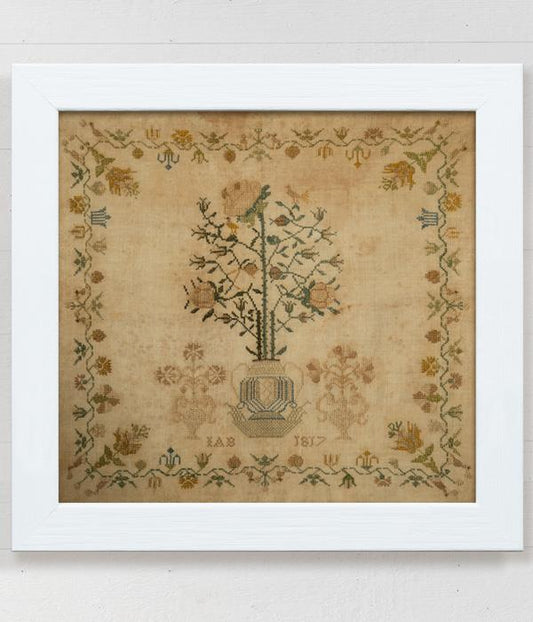 IAB 1817 - The Rosebush Sampler / Modern Folk Embroidery