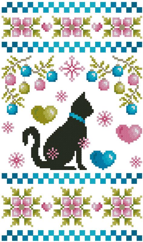 Cats Love Christmas / Kitty & Me Designs
