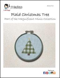 Magnificent Minis - Plaid Christmas Tree / Stitchnmomma