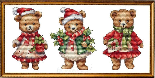 Christmas Bears / Les Petites Croix De Lucie
