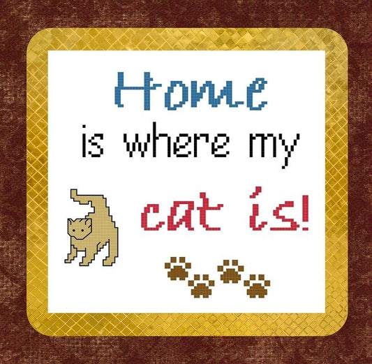 Home is Where my Cat is / Iris Originals