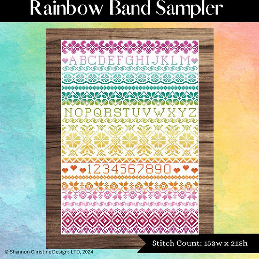 Rainbow Band Sampler / Shannon Christine Designs