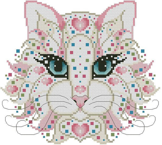Colorful Cats Confetti / Kitty & Me Designs