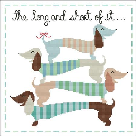 The Long and Short of It (Dachshunds) / PinoyStitch