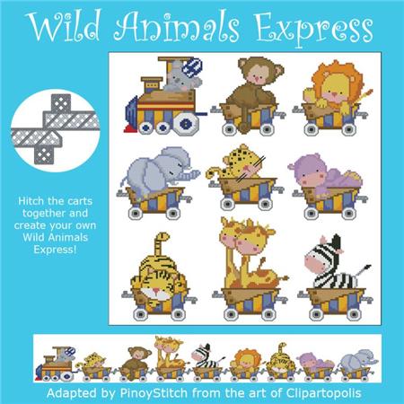 Wild Animals Express / PinoyStitch