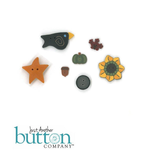 Winds of Autumn Weathervane (includes free chart) / Just Another Button Company