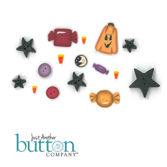 Trick or Treat Circle (includes free drawing for tracing) / Just Another Button Company