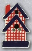 2-Story Red Plaid Birdhouse / 86327 WI / Mill Hill