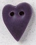 Small Purple Folk Heart With Matte Finish   / 86374 WI / Mill Hill