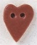 Small Cinnaberry Folk Heart With Matte Finish  / 86378 WI / Mill Hill