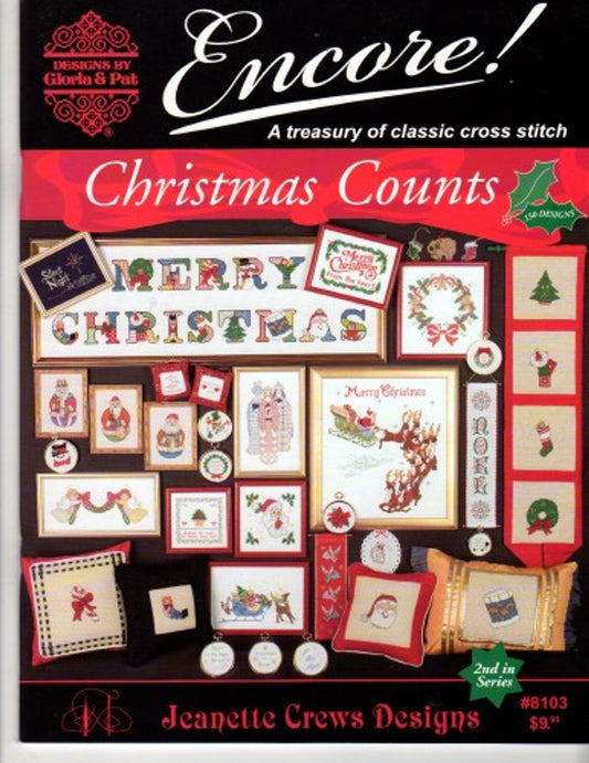 Christmas Counts (48 pgs)-Encore! / Jeanette Crews Designs