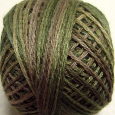 Olive Green / 12VAP2 Pearl Cotton Size 12 Balls