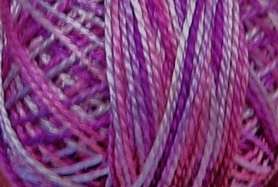 Pinks & Purples / 12VAV60 Pearl Cotton Size 12 Balls