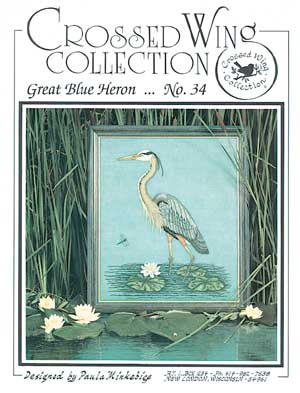 Great Blue Heron / Crossed Wing Collection