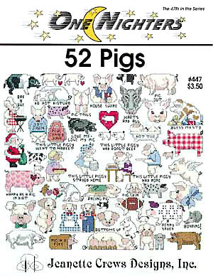 52 Pigs / Jeanette Crews Designs