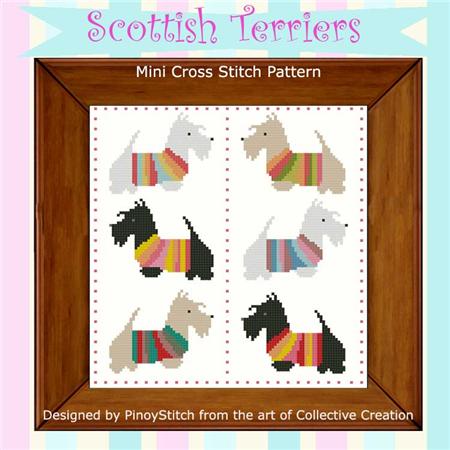 Scottish Terrier Mini Sampler / PinoyStitch