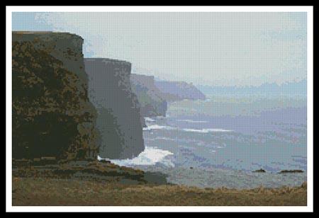 Cliffs of Mohr - #11201 / Artecy Cross Stitch