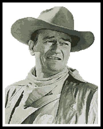 John Wayne - #11240 / Artecy Cross Stitch