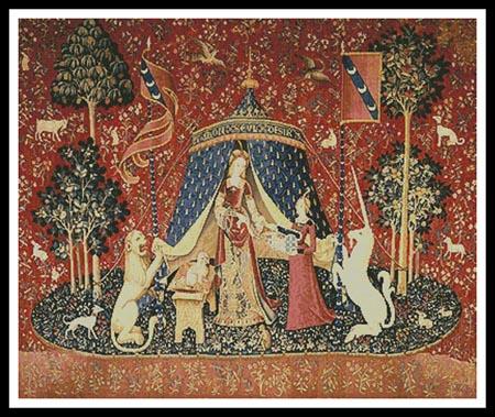 To my only Desire (Lady and the Unicorn) - #11246 / Artecy Cross Stitch
