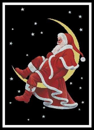Santa Takes a Break - #11257-PFLD / Artecy Cross Stitch