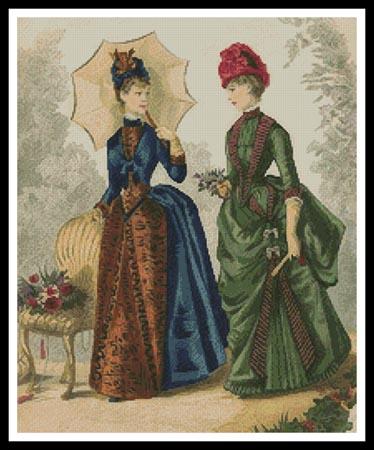 Victorian Fashions 2 - #11258 / Artecy Cross Stitch