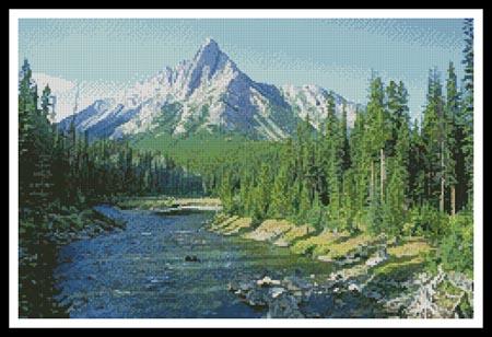 Mountain Stream - #11259 / Artecy Cross Stitch