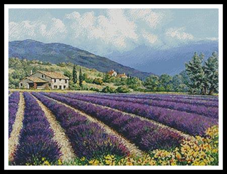 Fields of Lavender - #11270-PFLD / Artecy Cross Stitch