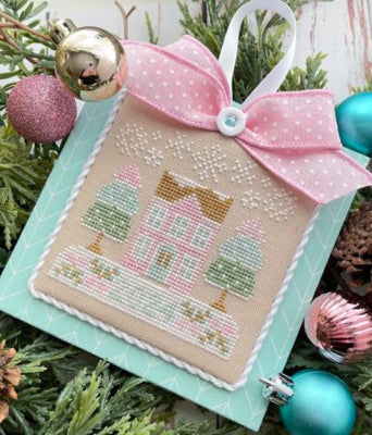 Christmas House (1/12) - Pastel Collection Ornaments / Country Cottage Needleworks