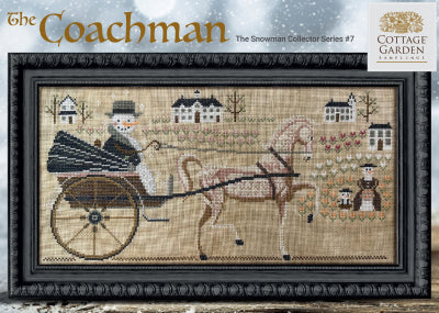 The Coachman (7/12) - The Snowman Collector Series / Cottage Garden Samplings