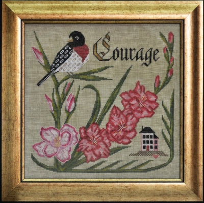 Have Courage (8/12) - Songbird's Garden Series / Cottage Garden Samplings