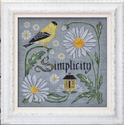 There is Beauty in Simplicity (9/12) - Songbird's Garden Series / Cottage Garden Samplings