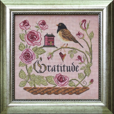 Heart Full of Gratitude (12/12) - Songbird's Garden Series / Cottage Garden Samplings