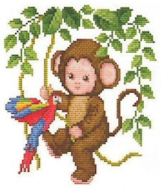 Monkey Baby In The Jungle / Ellen Maurer-Stroh