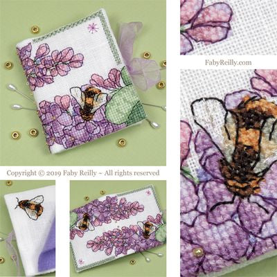 Lilac Needlebook / Faby Reilly Designs