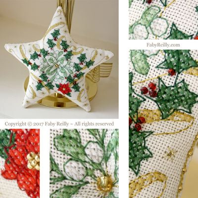 Sparkly Christmas Star / Faby Reilly Designs
