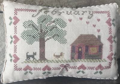 February Cottage / From The Heart Needleart