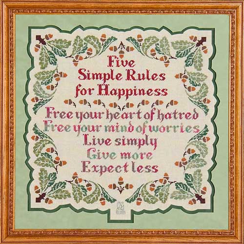 Five Simple Rules for Happiness / Glendon Place