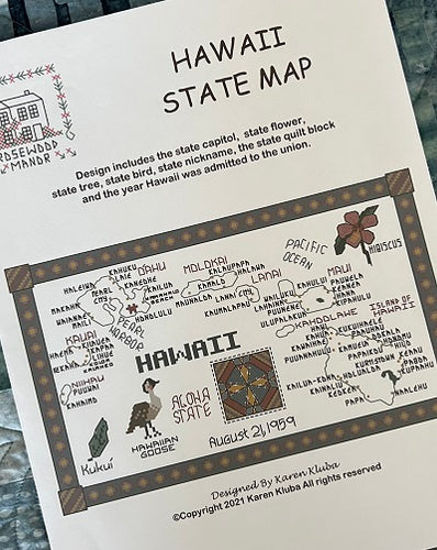 Hawaii State Map / Rosewood Manor