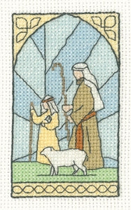 Shepherds - Christmas Cards by Susan Ryder / Heritage Crafts