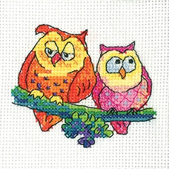 A Pair of Owls - Simply Heritage Cards (3) by Karen Carter / Heritage Crafts