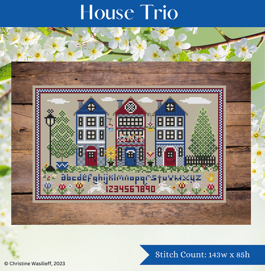 House Trio  / Shannon Christine Designs