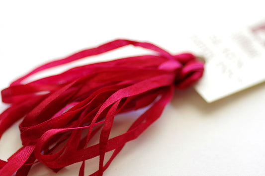 Cranberry Swirl / Silk Ribbons