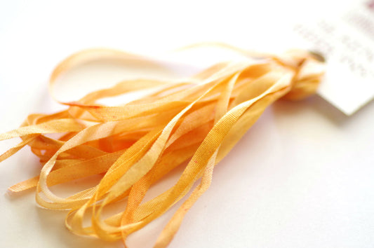 Soft Apricot / Silk Ribbons