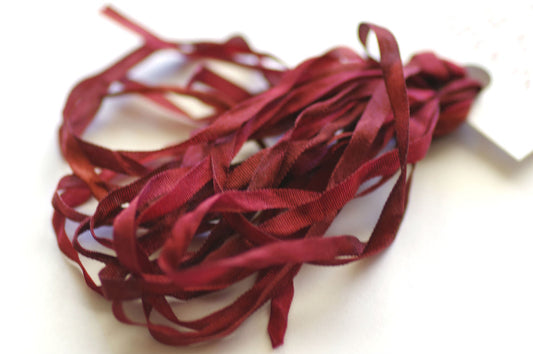 Crimson Wood / Silk Ribbons