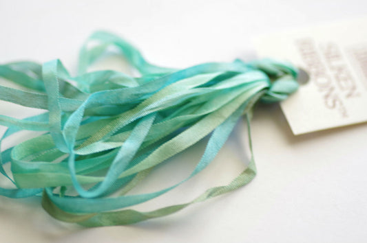 Seafoam Green / Silk Ribbons