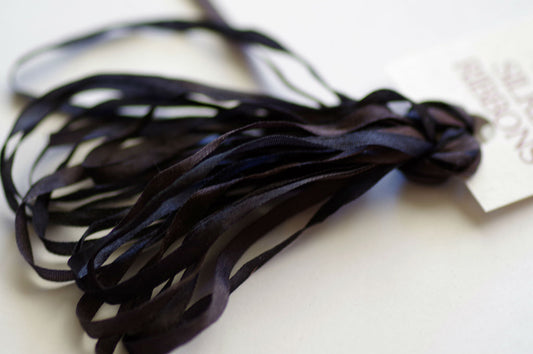 Ink Black / Silk Ribbons