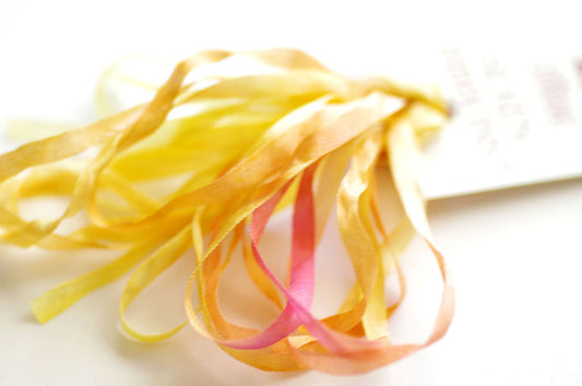 Yellow Blush / Silk Ribbons