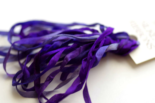 Vintage Violets / Silk Ribbons